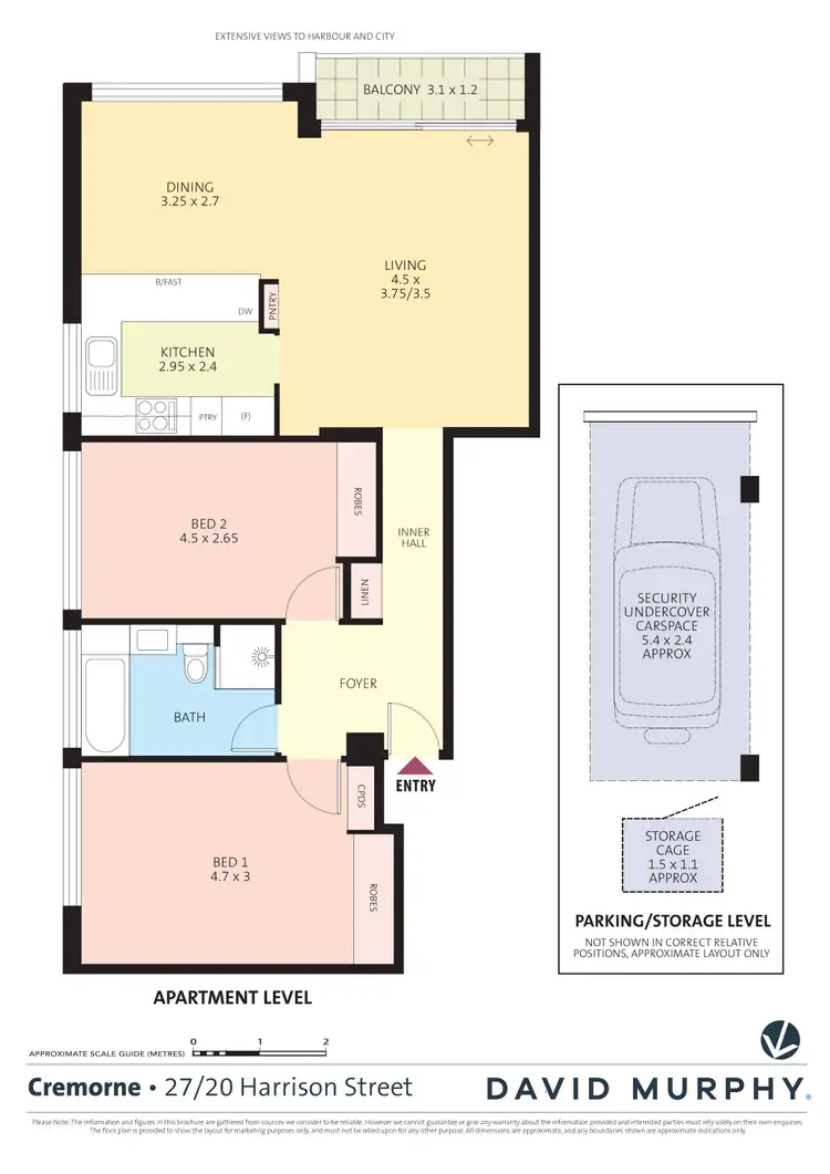 Floorplan of Homely apartment listing, 27/20 Harrison Street, Cremorne NSW 2090