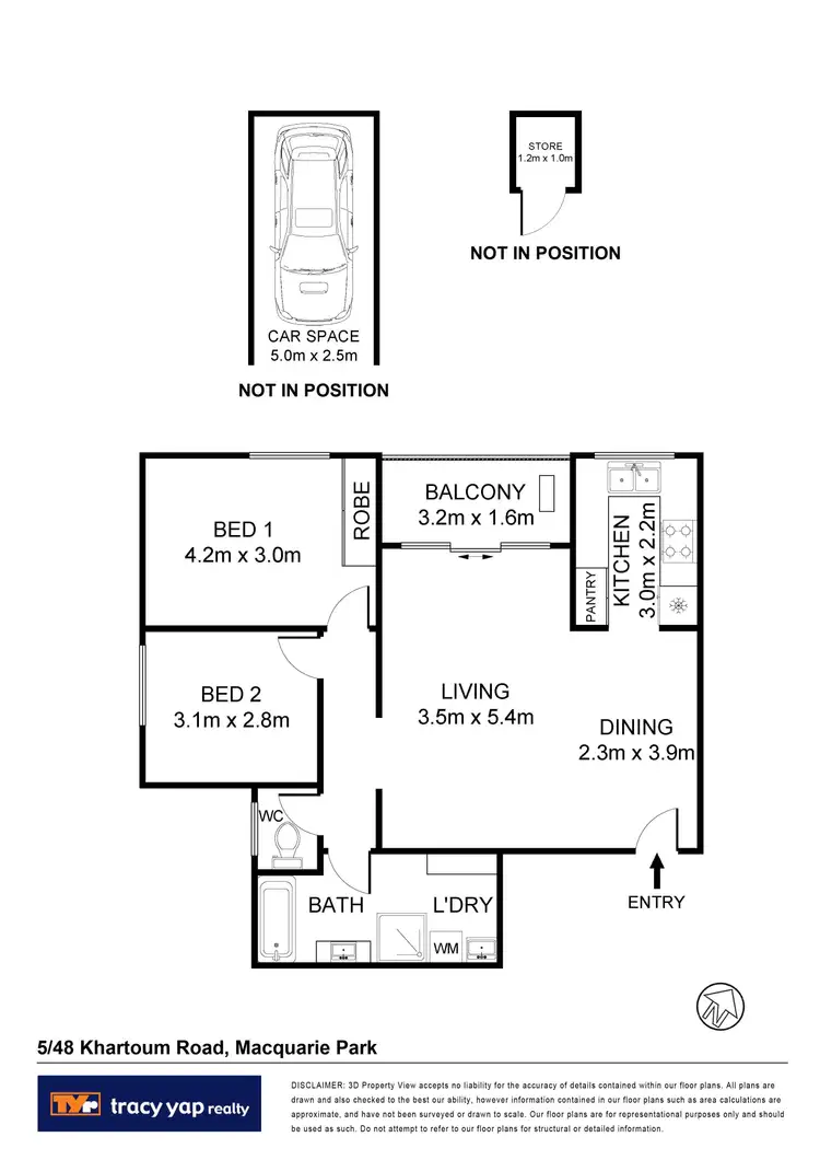 Floorplan of Homely apartment listing, 5/48 Khartoum Road, Macquarie Park NSW 2113
