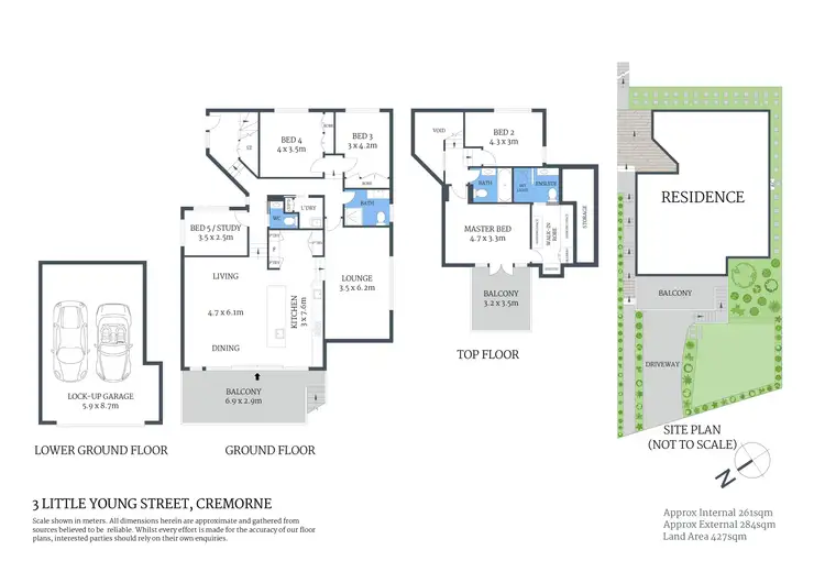 Floorplan of Homely house listing, 3 Little Young Street, Cremorne NSW 2090