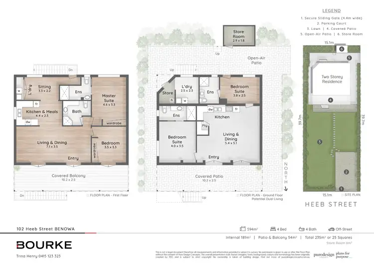 Floorplan of Homely house listing, 102 Heeb Street, Benowa QLD 4217