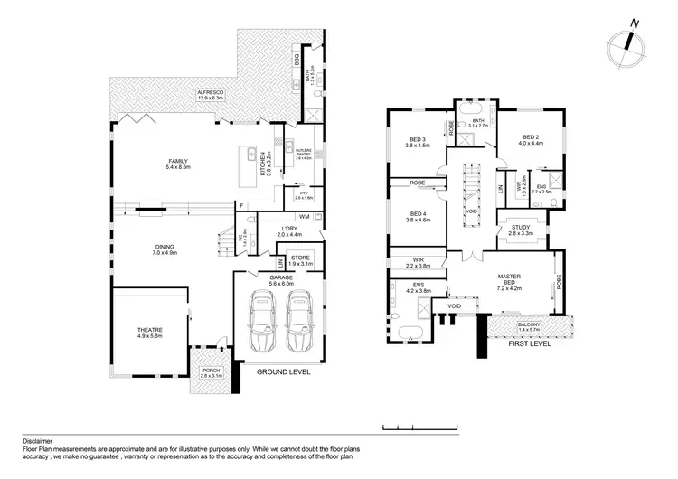 Floorplan of Homely house listing, 7 Nangar Crescent, North Kellyville NSW 2155