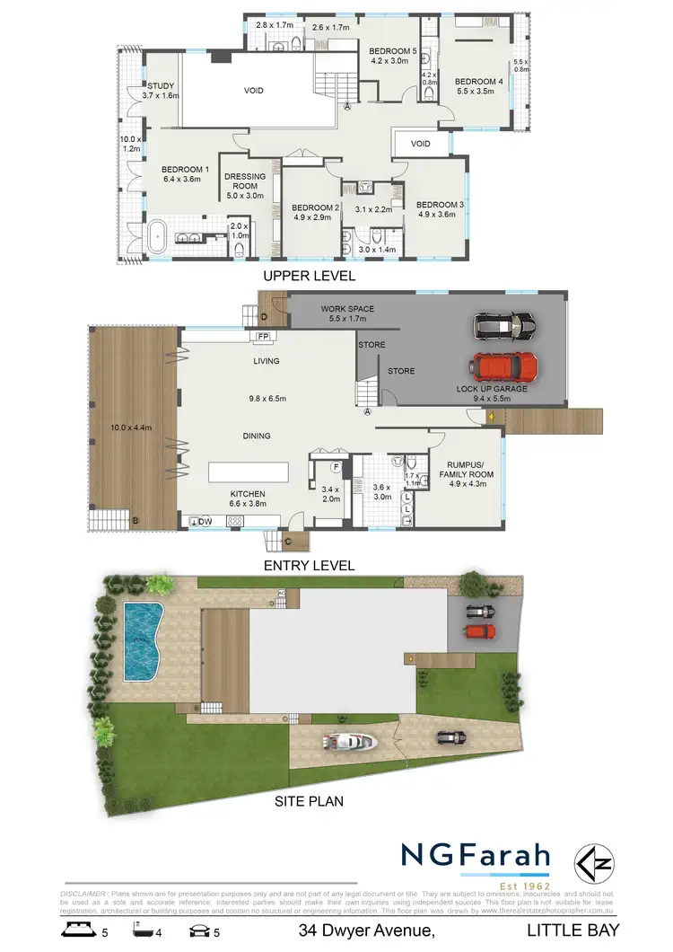 Floorplan of Homely house listing, 34-34A Dwyer Avenue, Little Bay NSW 2036