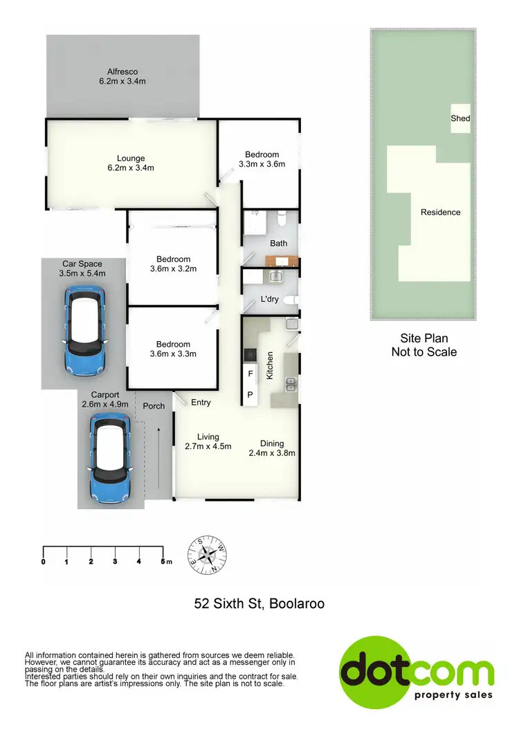 Floorplan of Homely house listing, 52 Sixth Street, Boolaroo NSW 2284