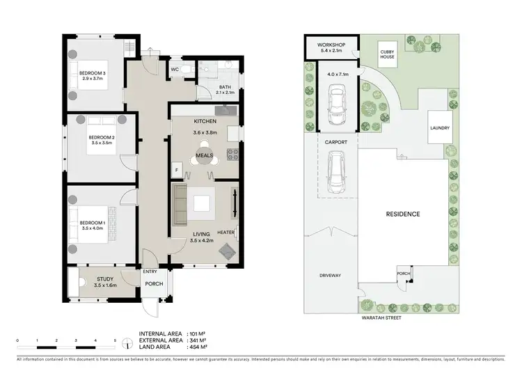 Floorplan of Homely house listing, 93 Waratah Street, Geelong West VIC 3218