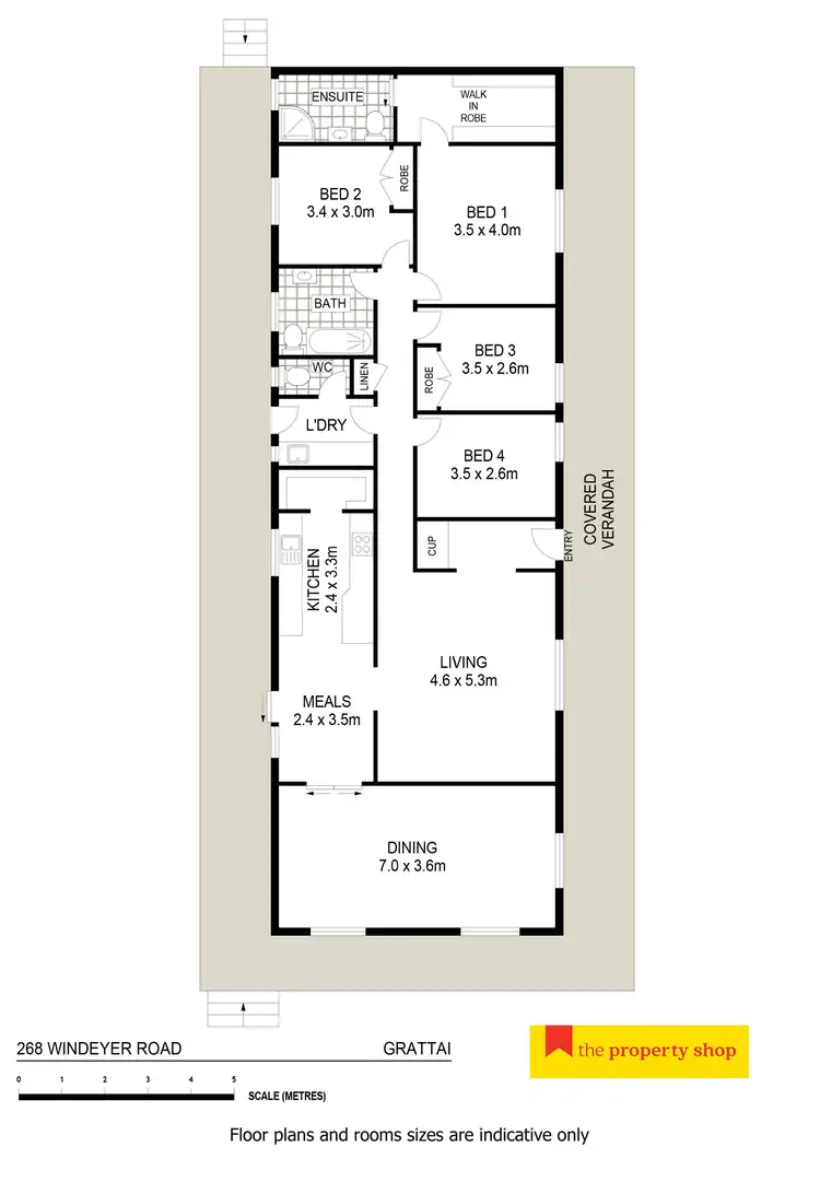 Floorplan of Homely rural property listing, 268 Windeyer Road, Mudgee NSW 2850