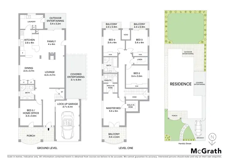Floorplan of Homely house listing, 9 Hambly Street, Botany NSW 2019