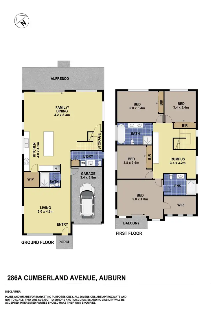 Floorplan of Homely house listing, 1/286A Cumberland Road, Auburn NSW 2144