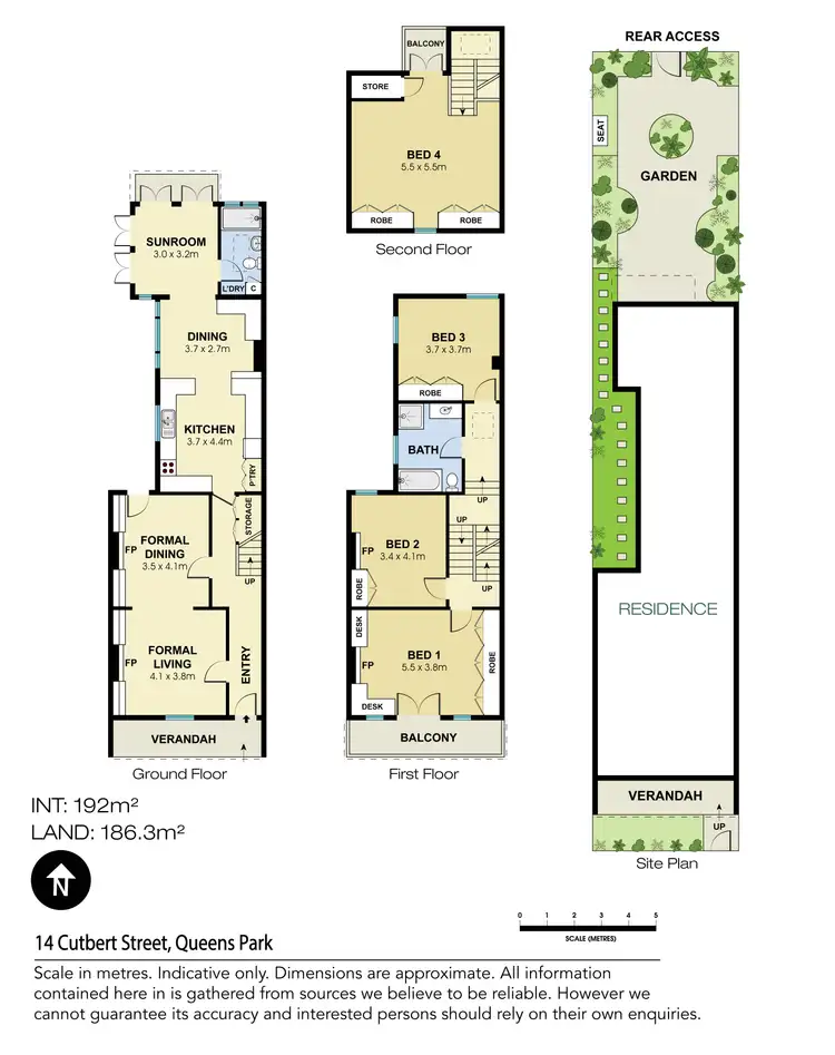 Floorplan of Homely house listing, 14 Cuthbert Street, Queens Park NSW 2022