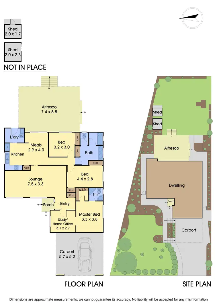 Floorplan of Homely house listing, 53 Wahroonga Crescent, Greensborough VIC 3088