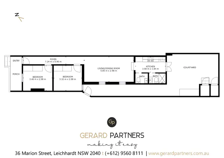 Floorplan of Homely house listing, 37 Rofe Street, Leichhardt NSW 2040
