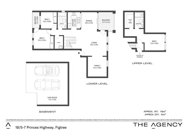 Floorplan of Homely unit listing, 18/5-7 Princes Highway, Figtree NSW 2525