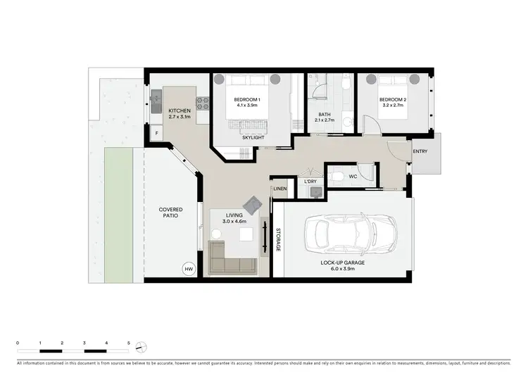 Floorplan of Homely semi-detached listing, 2/929 The Scenic Road, Kincumber NSW 2251