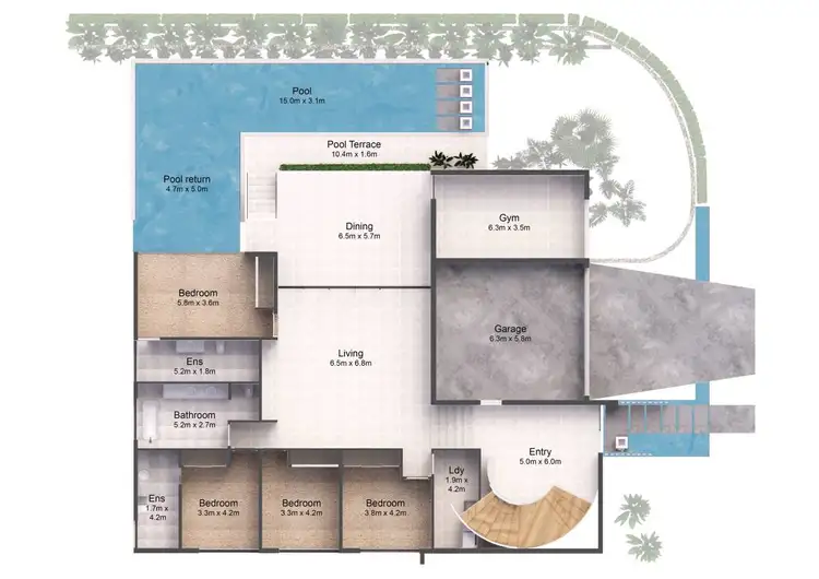 Floorplan of Homely house listing, 6 Wharf Street, Port Douglas QLD 4877
