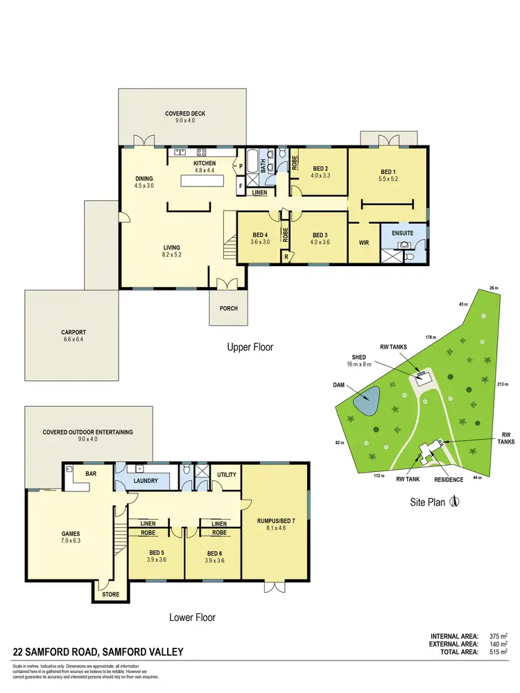 Floorplan of Homely house listing, 22 Samford Road, Samford Valley QLD 4520