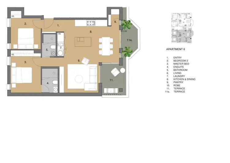 Floorplan of Homely apartment listing, 8/31 Victoria Parade, Manly NSW 2095