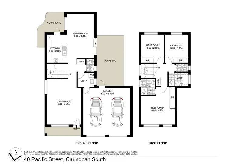 Floorplan of Homely house listing, 40 Pacific Street, Caringbah South NSW 2229