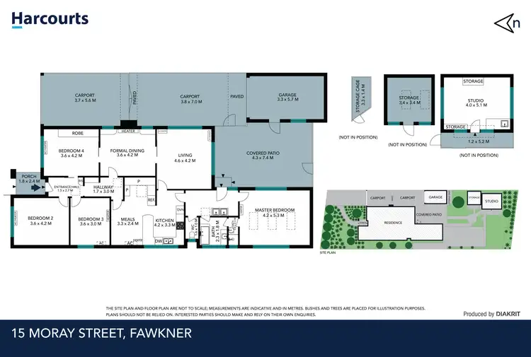Floorplan of Homely house listing, 15 Moray Street, Fawkner VIC 3060