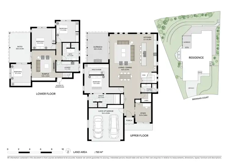 Floorplan of Homely house listing, 9 Brennan Court, Coffs Harbour NSW 2450