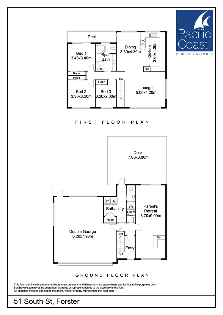Floorplan of Homely house listing, 51 South Street, Forster NSW 2428