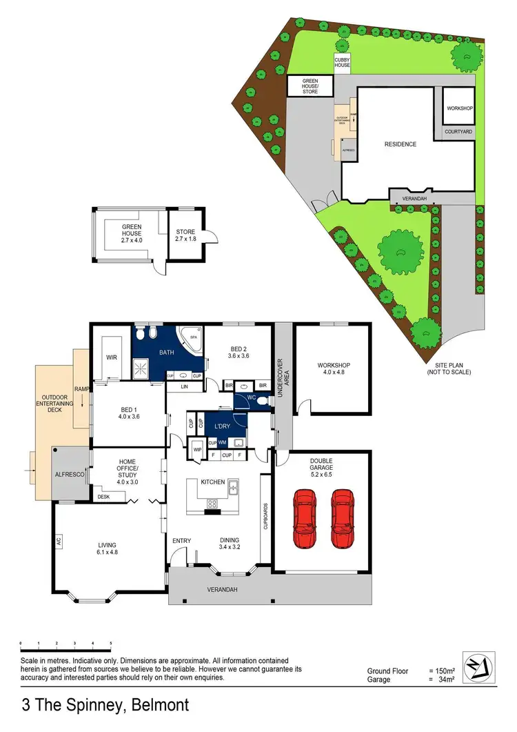 Floorplan of Homely house listing, 3 The Spinney, Belmont VIC 3216
