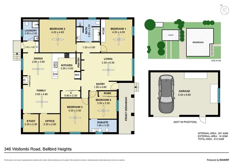 Floorplan of Homely house listing, 346 Wollombi Road, Bellbird Heights NSW 2325