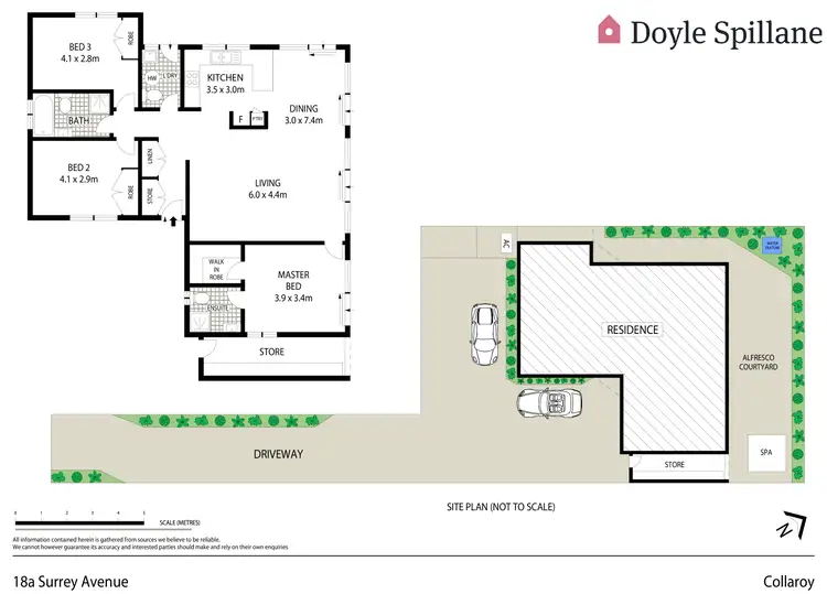 Floorplan of Homely house listing, 18A Surrey Avenue, Collaroy NSW 2097