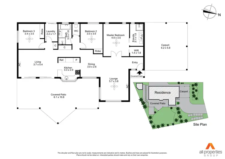 Floorplan of Homely house listing, 4 Frankenia Court, Regents Park QLD 4118