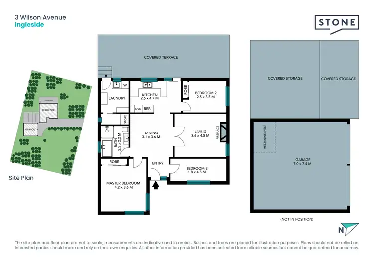 Floorplan of Homely house listing, 3 Wilson Avenue, Ingleside NSW 2101