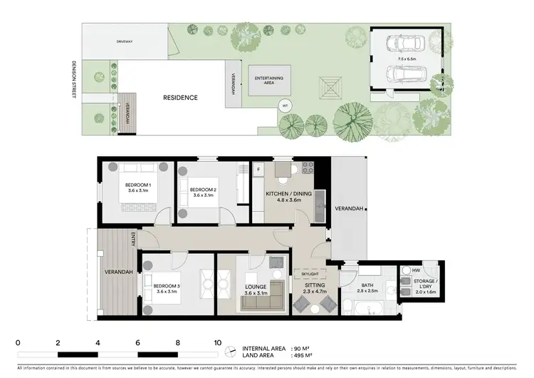 Floorplan of Homely house listing, 48 Denison Street, Mudgee NSW 2850