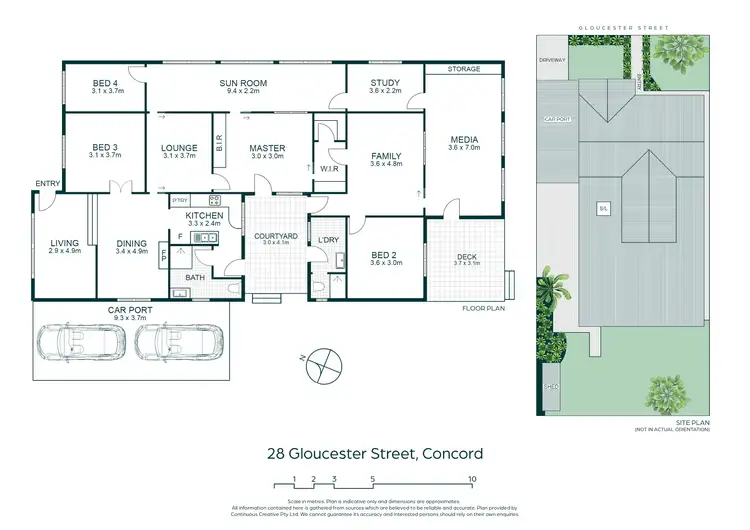 Floorplan of Homely house listing, 28 Gloucester Street, Concord NSW 2137