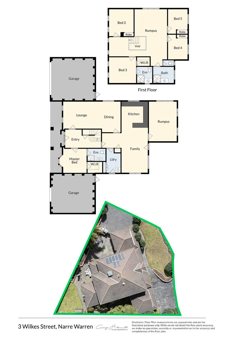 Floorplan of Homely house listing, 3 Wilkes Street, Narre Warren VIC 3805