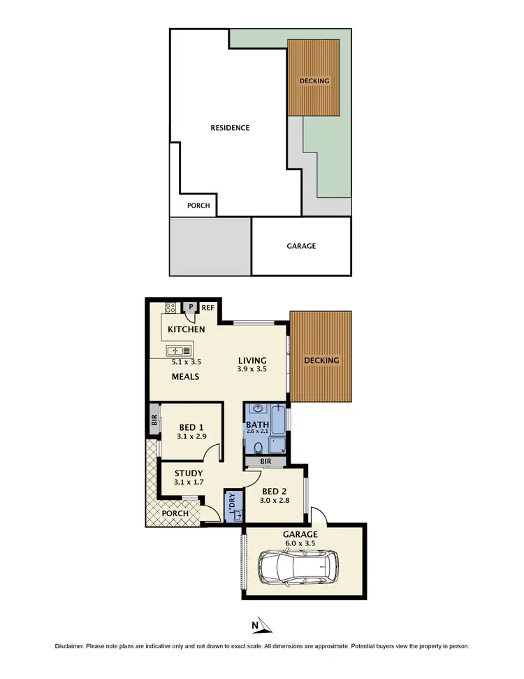 Floorplan of Homely unit listing, 3/32 Loddon Avenue, Reservoir VIC 3073