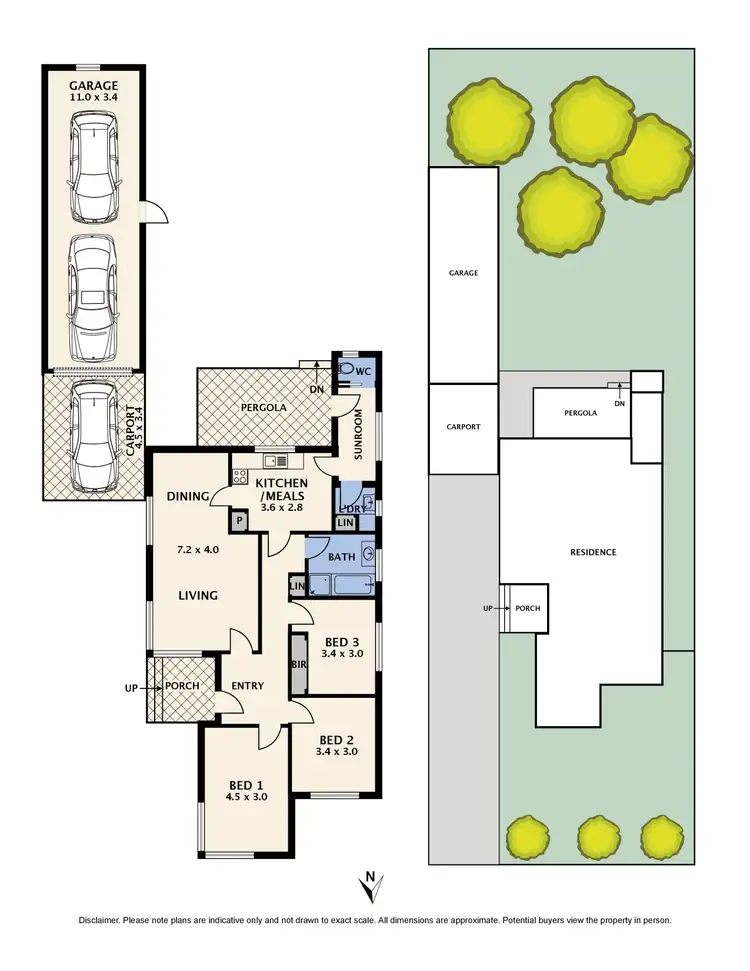 Floorplan of Homely house listing, 11 Keon Parade, Reservoir VIC 3073