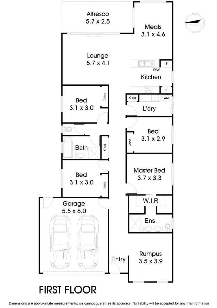 Floorplan of Homely house listing, 23 Appledale Way, Wantirna South VIC 3152