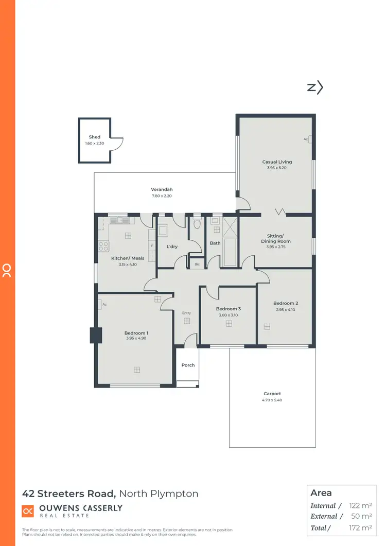 Floorplan of Homely house listing, 42 Streeters Road, North Plympton SA 5037