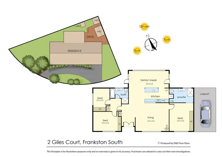 Floorplan of Homely house listing, 2 Giles Court, Frankston South VIC 3199
