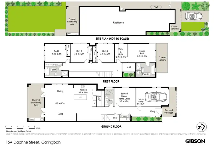 Floorplan of Homely semi-detached listing, 15A Daphne Street, Caringbah South NSW 2229
