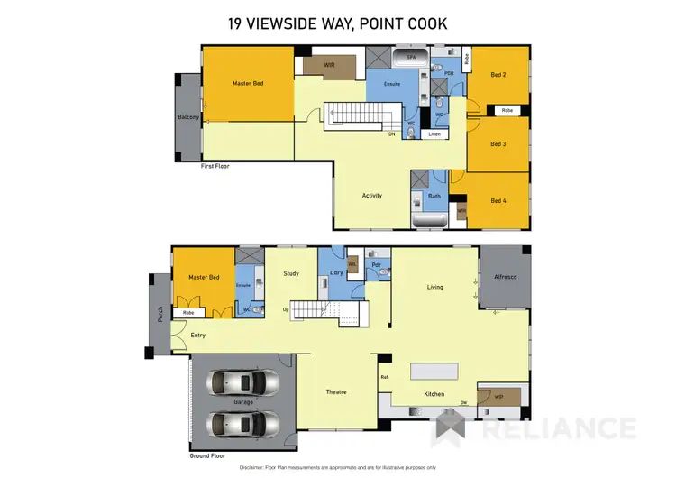Floorplan of Homely house listing, 19 Viewside Way, Point Cook VIC 3030