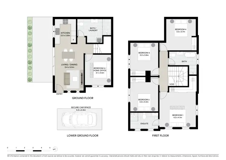 Floorplan of Homely townhouse listing, 1/439 Wentworth Avenue, Toongabbie NSW 2146