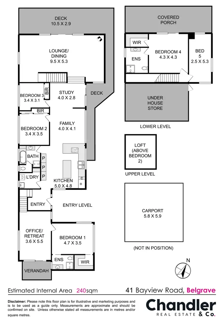 Floorplan of Homely house listing, 41 Bayview Road, Belgrave VIC 3160