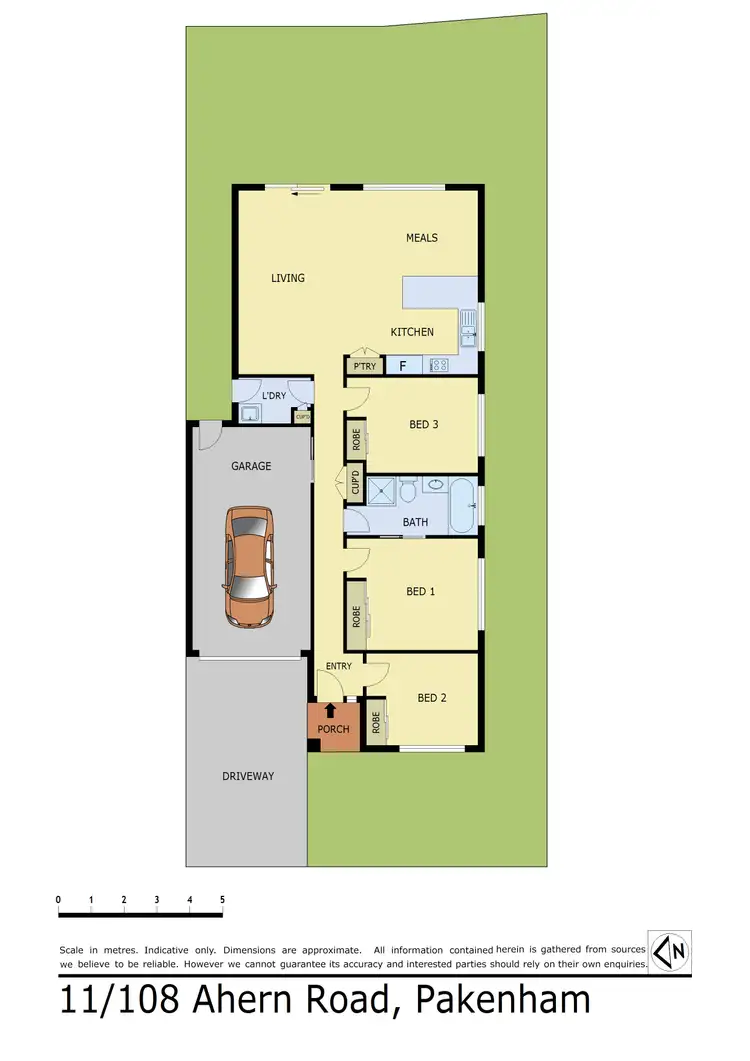 Floorplan of Homely unit listing, 11/108 Ahern Road, Pakenham VIC 3810