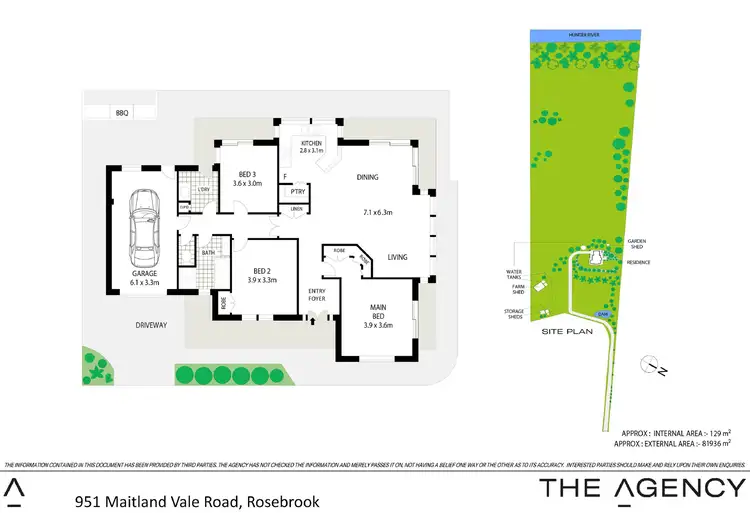 Floorplan of Homely house listing, 951 Maitland Vale Road, Rosebrook NSW 2320
