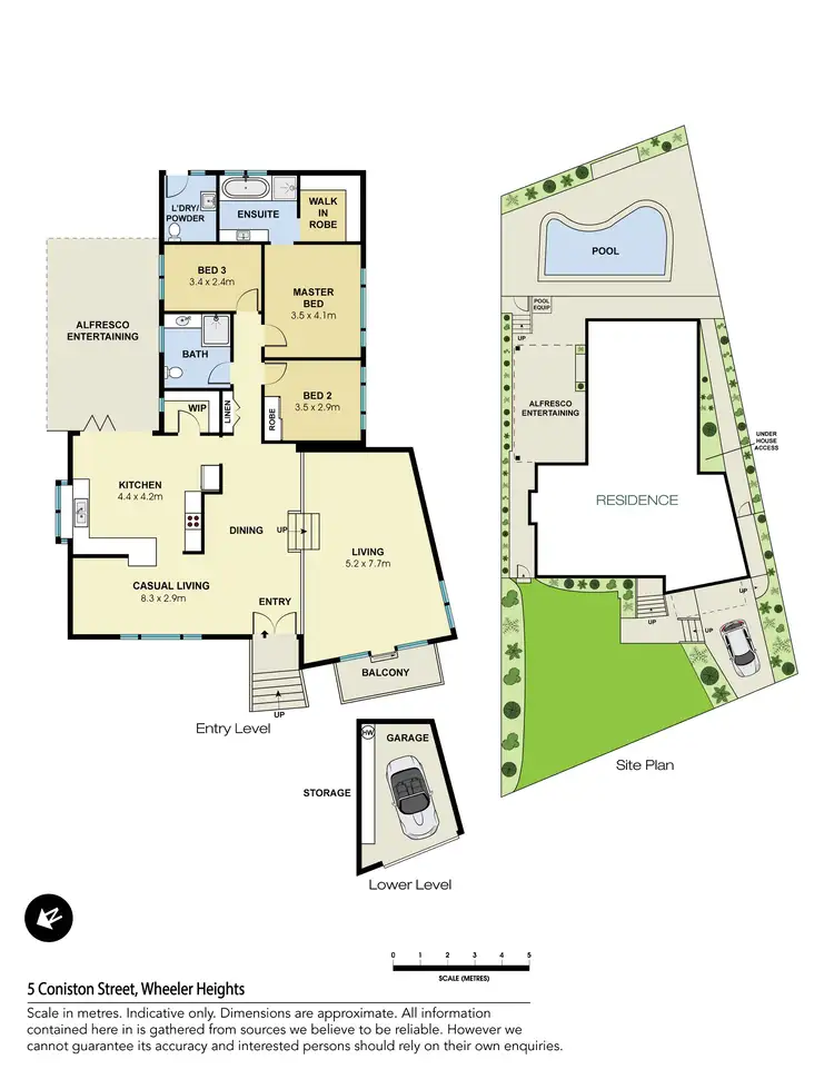 Floorplan of Homely house listing, 5 Coniston Street, Wheeler Heights NSW 2097