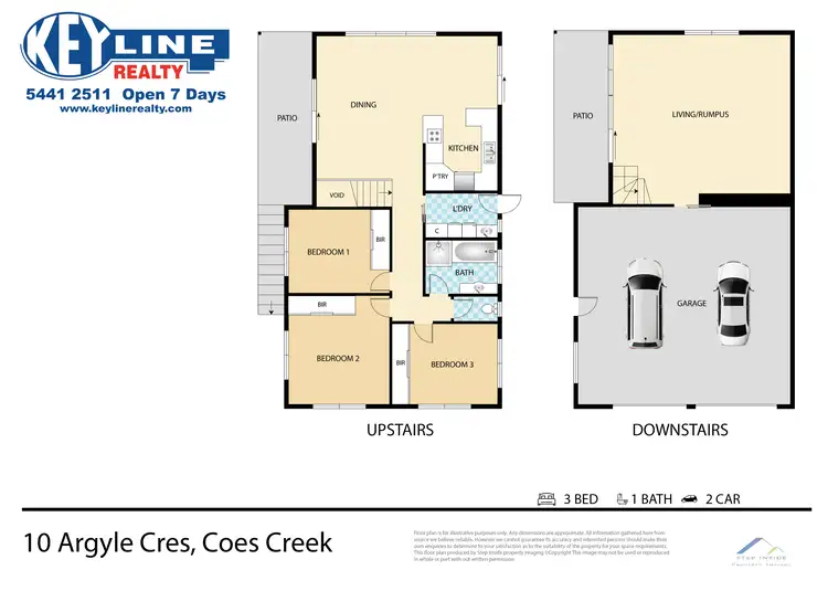 Floorplan of Homely house listing, 10 Argyle Crescent, Coes Creek QLD 4560