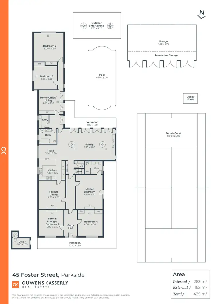 Floorplan of Homely house listing, 45 Foster Street, Parkside SA 5063