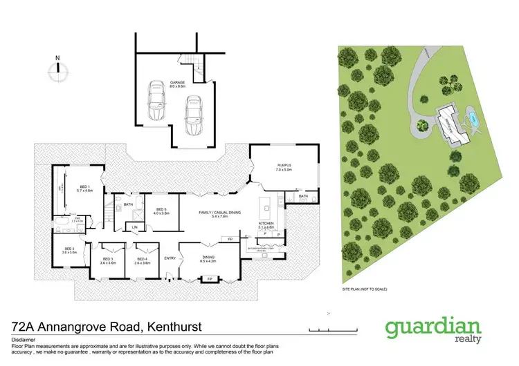Floorplan of Homely rural property listing, 72a Annangrove Road, Kenthurst NSW 2156