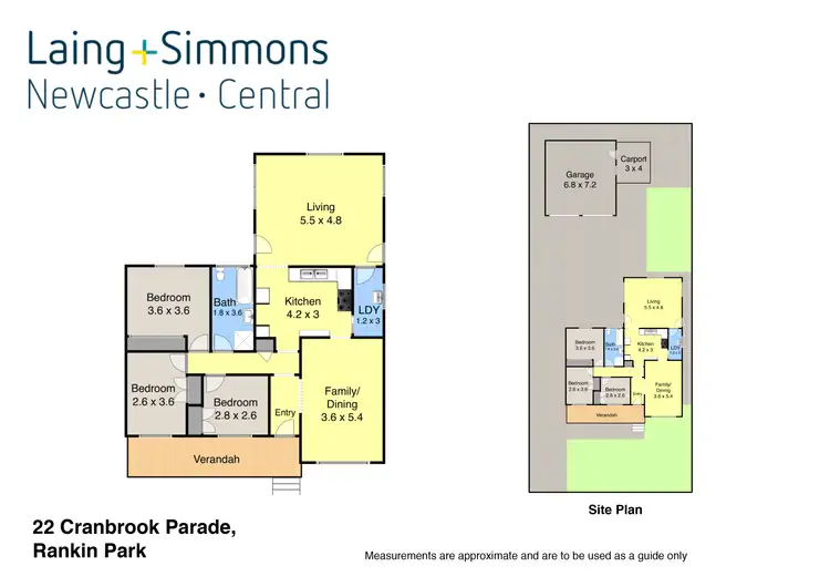 Floorplan of Homely house listing, 22 Cranbrook Parade, Rankin Park NSW 2287