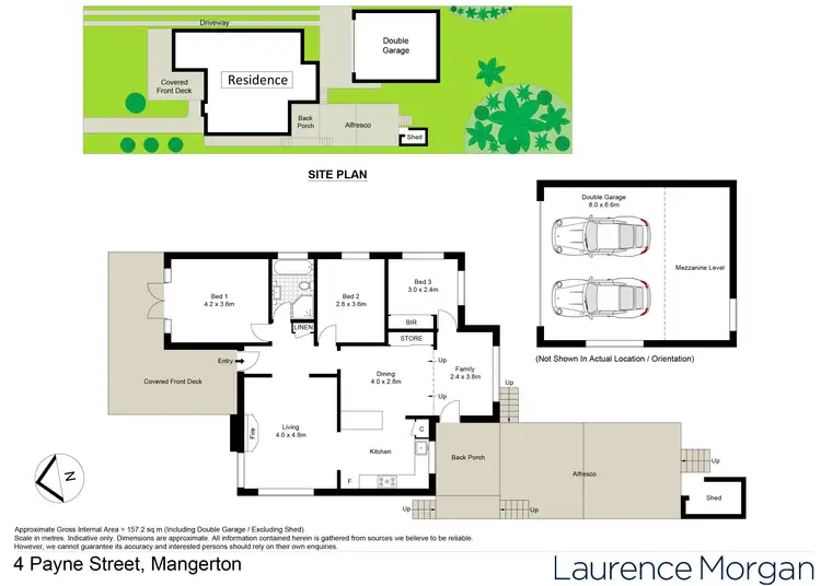 Floorplan of Homely house listing, 4 Payne Street, Mangerton NSW 2500