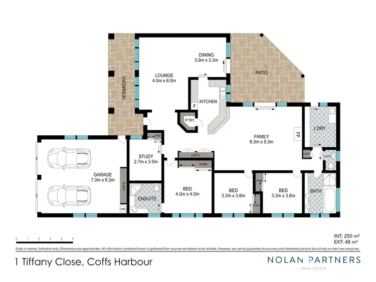 Floorplan of Homely house listing, 1 Tiffany Close, Coffs Harbour NSW 2450