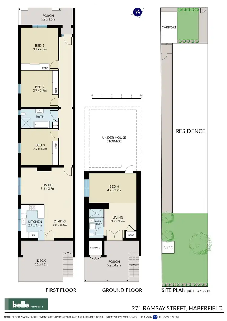 Floorplan of Homely house listing, 271 Ramsay Street, Haberfield NSW 2045